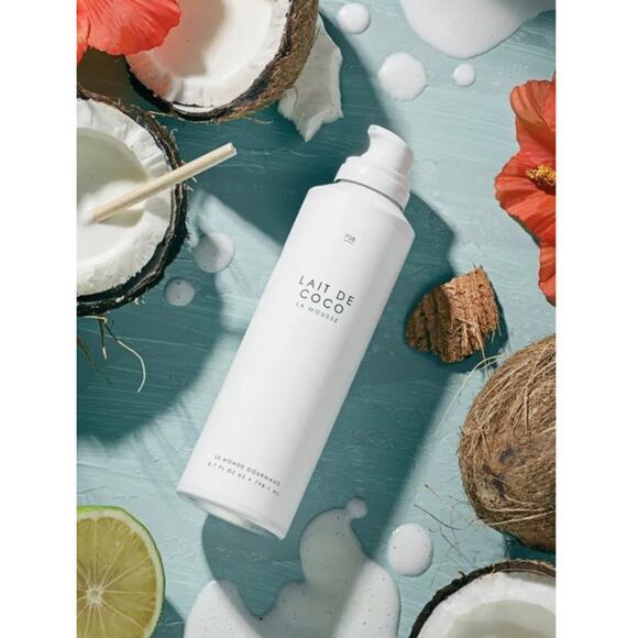 Le Monde Gourmand Le Mousse Whipped Body Lotion 6.7 fl oz Lait De Coco - Picture 2 of 2